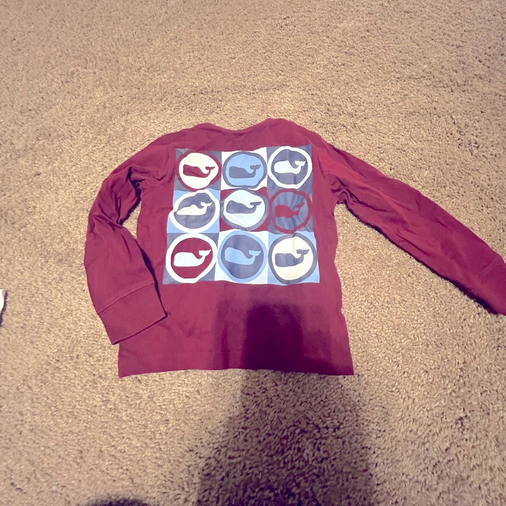 Vineyard vines size 2t long sleeve T shirt